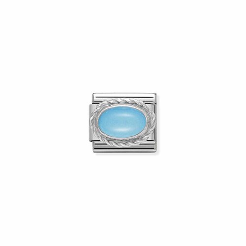 COMPOSABLE Classic hard stones ezüst charm Turquoise