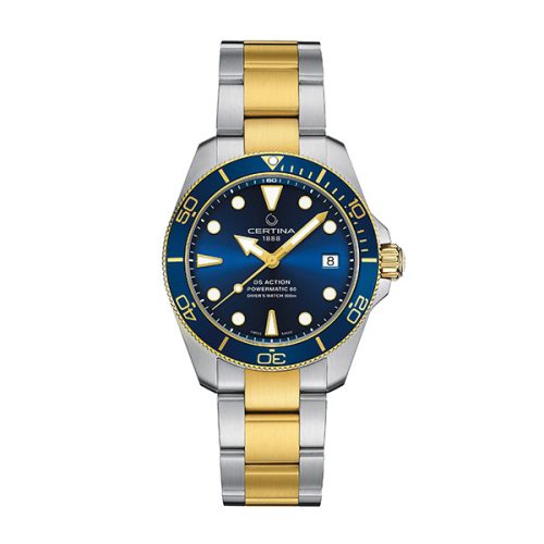 Certina DS Action Diver 38mm Powermatic 80 Sea Turtle Conservancy Special Edition férfi karóra C032.807.22.041.10