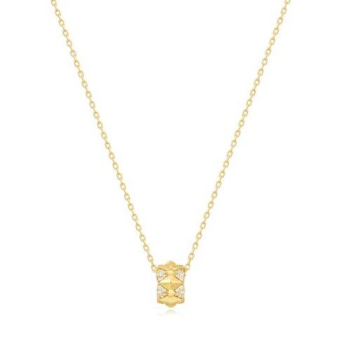 Ania Haie Gold Geometric Sparkle Pendant N053-02G