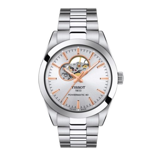 Tissot Gentleman Powermatic 80 Open Heart férfi karóra T127.407.11.031.01